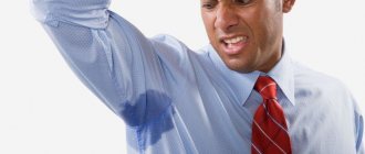 treatment of unpleasant sweat odor